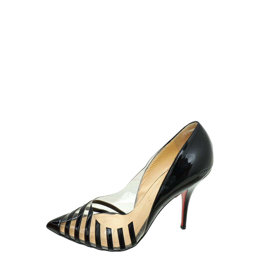 Christian Louboutin Black PVC Pump 40