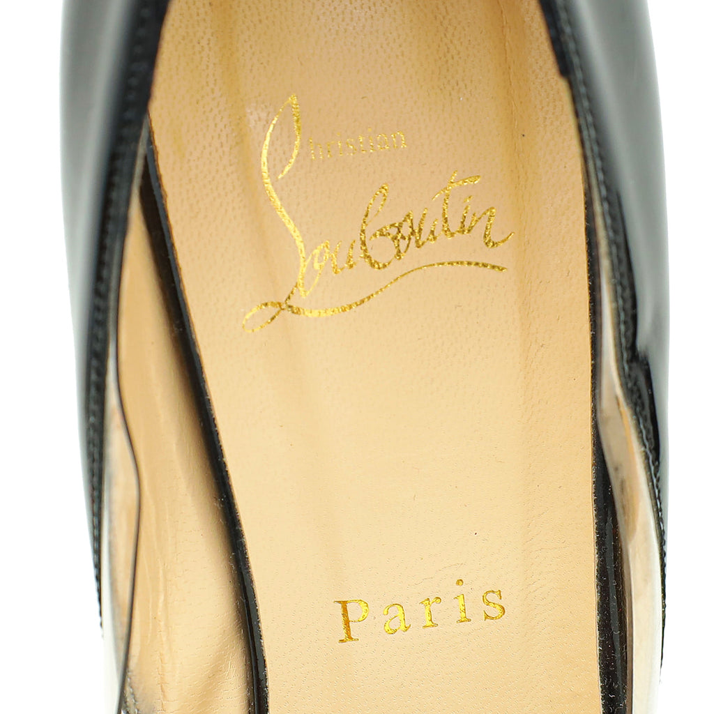 Christian Louboutin Black PVC Pump 40