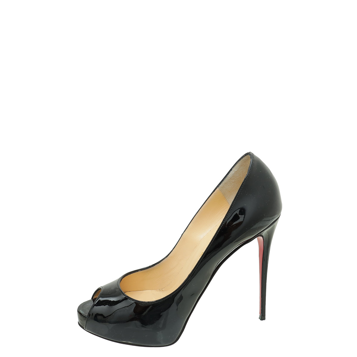 Christian Louboutin Black New Very Prive 120 Pumps 40