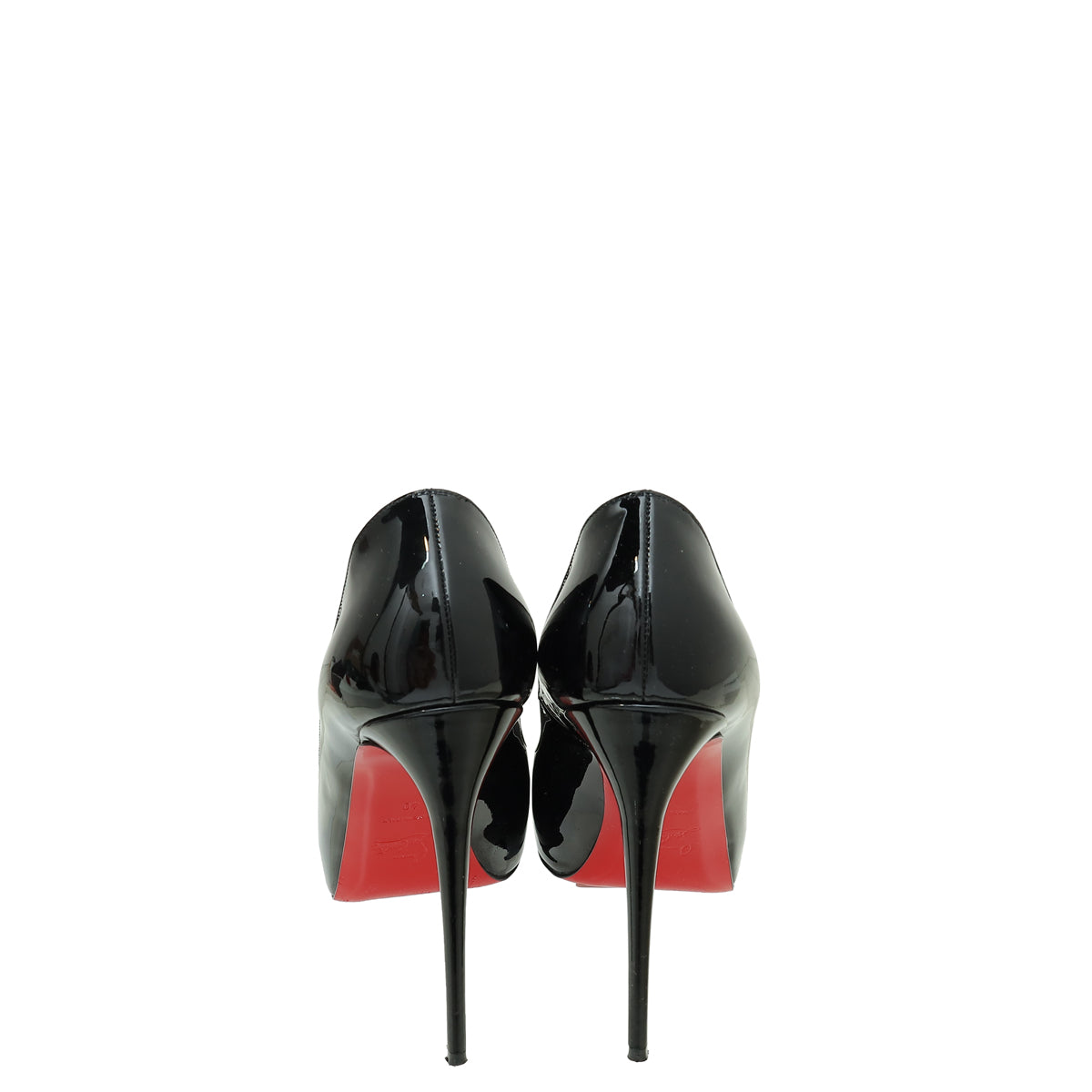 Christian Louboutin Black New Very Prive 120 Pumps 40