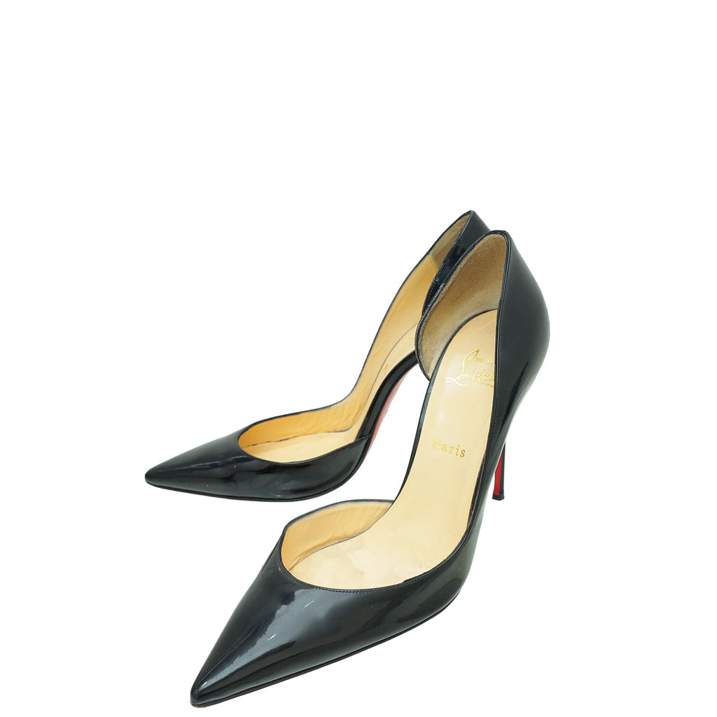 Christian Louboutin Black Iriza 110 Pump 42