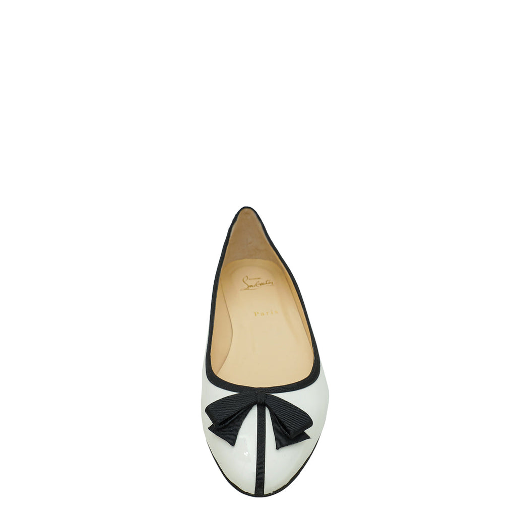 Christian Louboutin Bicolor Balinodono Flat 42