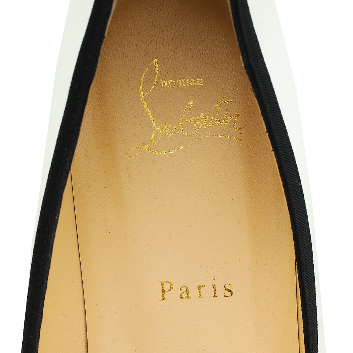 Christian Louboutin Bicolor Balinodono Flat 42
