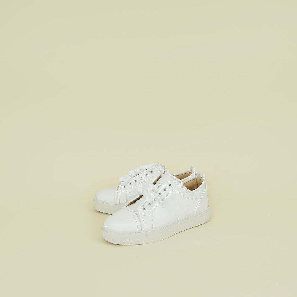 Christian Louboutin White Adolon Junior Sneaker (For Men) 43