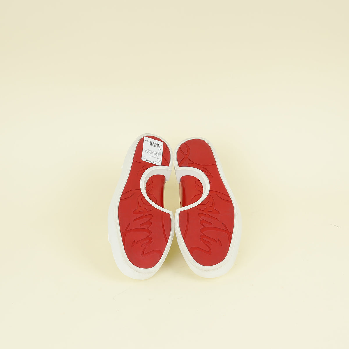 Christian Louboutin White Adolon Junior Sneaker (For Men) 43