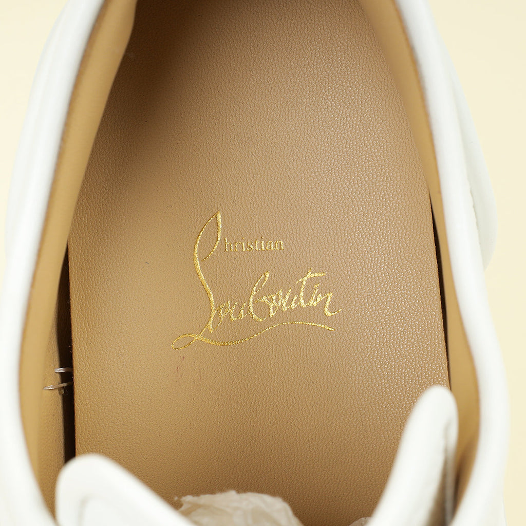 Christian Louboutin White Adolon Junior Sneaker (For Men) 43