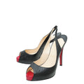 Christian Louboutin Black No Prive Slingback 36.5