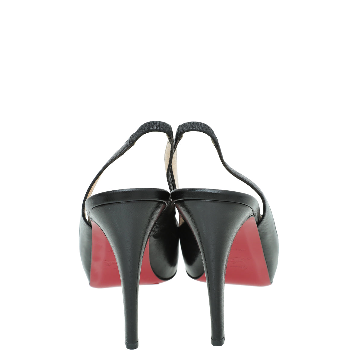 Christian Louboutin Black No Prive Slingback 36.5