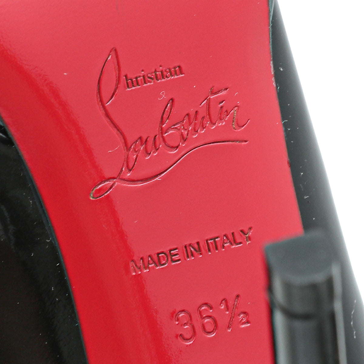 Christian Louboutin Black New Simple Pump 36.5