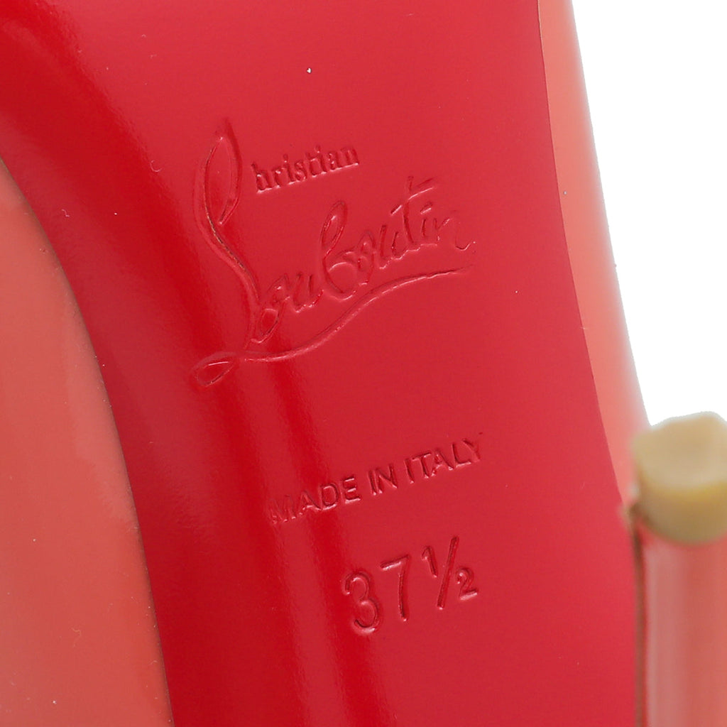 Christian Louboutin Coral Simple 100 Pumps 37.5