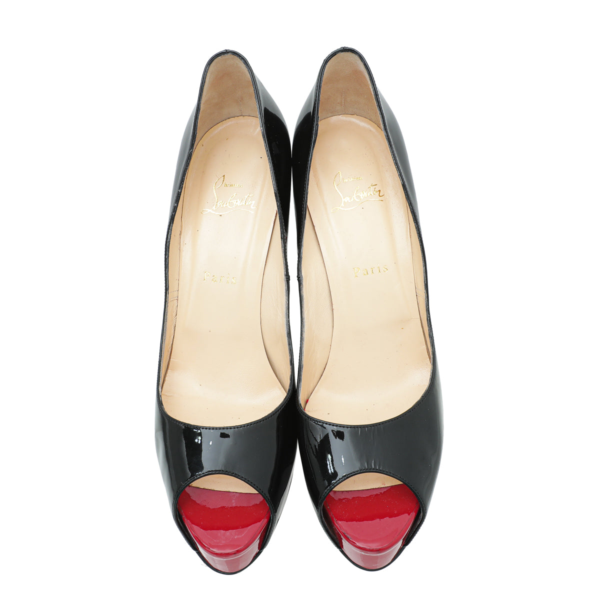 Christian Louboutin Black Very Prive Pump 41.5