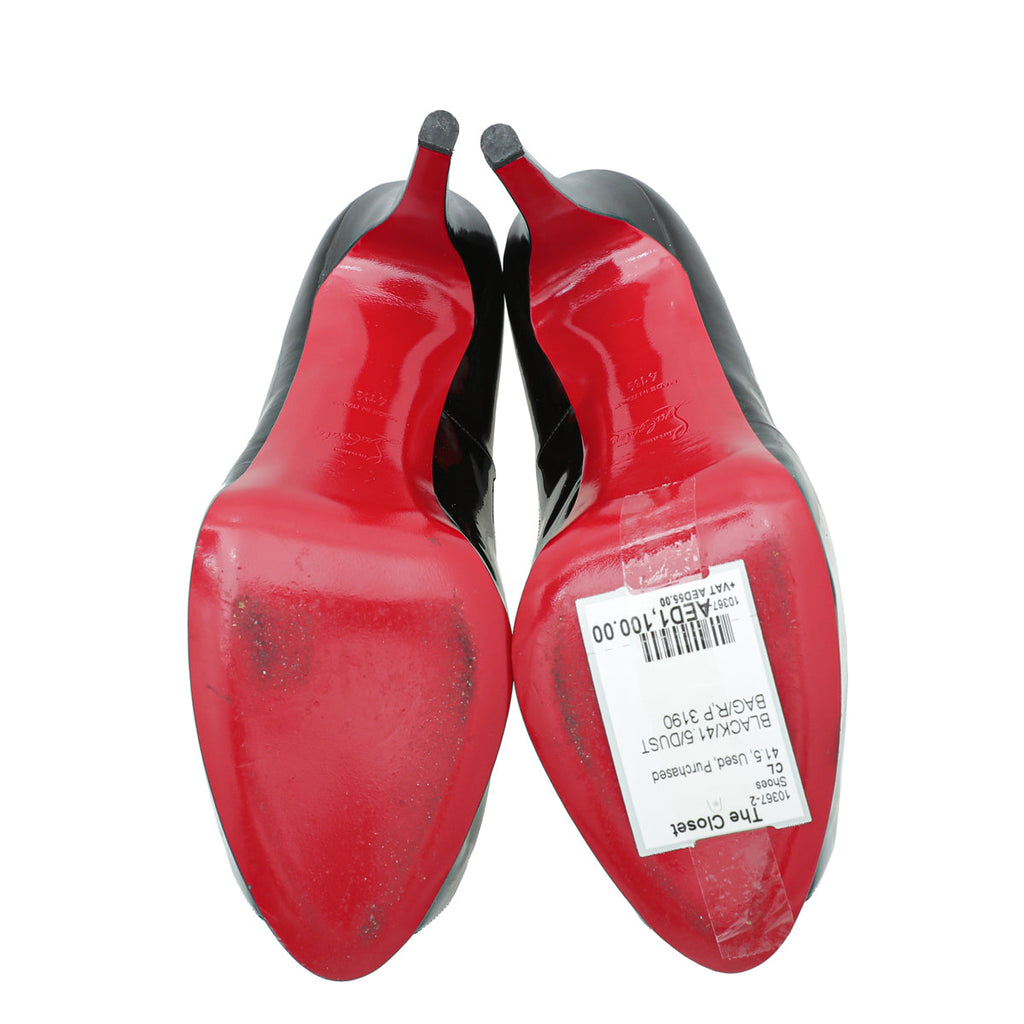 Christian Louboutin Black Very Prive Pump 41.5