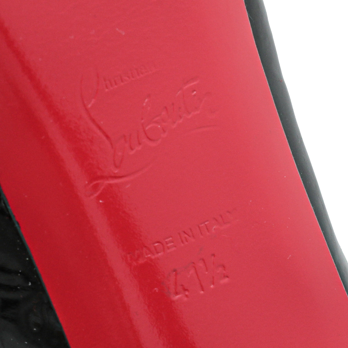 Christian Louboutin Black Very Prive Pump 41.5