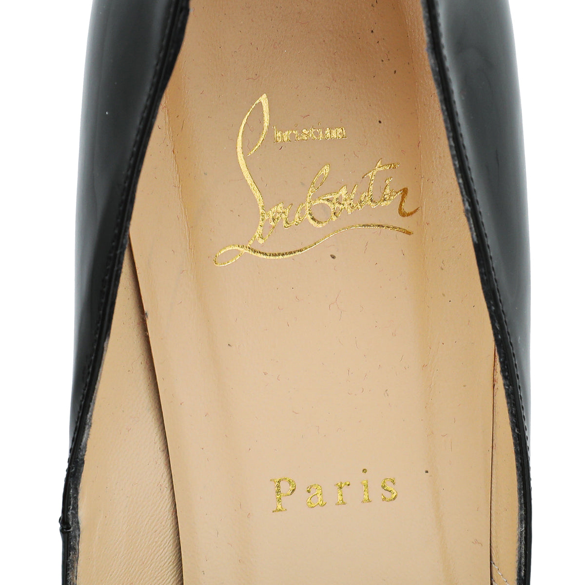 Christian Louboutin Black Very Prive Pump 41.5
