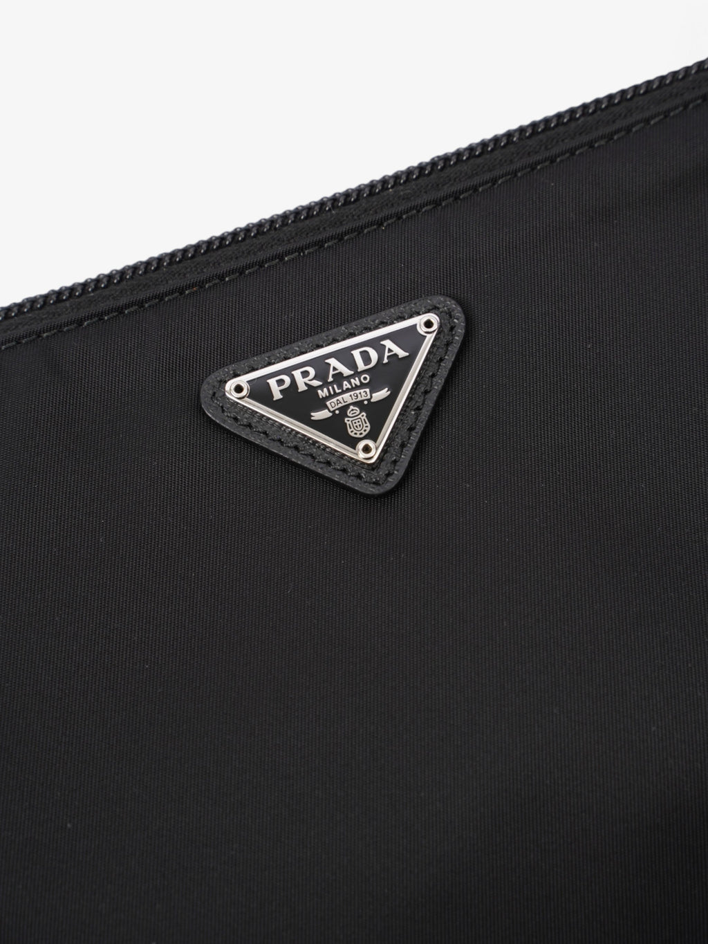 Prada Shoulder Bag Black Re Nylon Mini