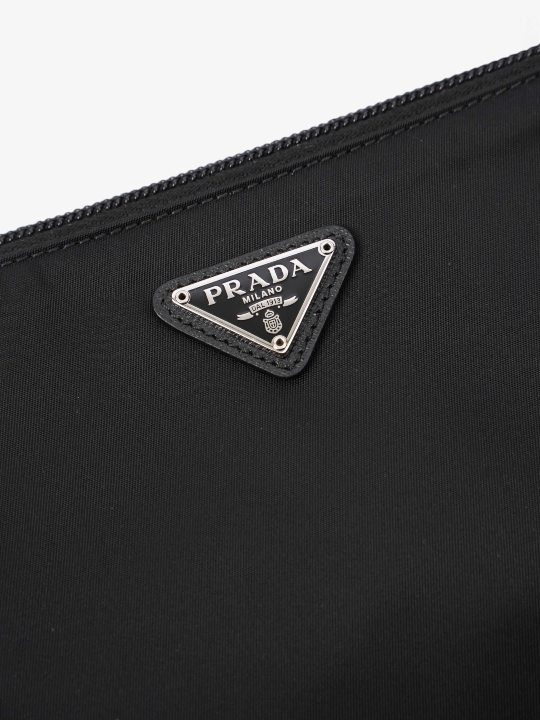 Prada Shoulder Bag Black Re Nylon Mini
