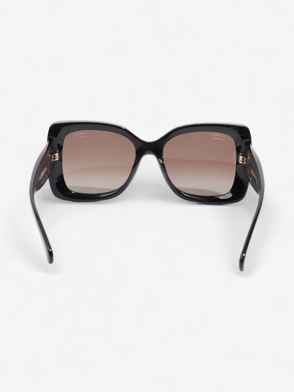 Chanel Oversized Pillow Sunglasses Black Acetate 140mm