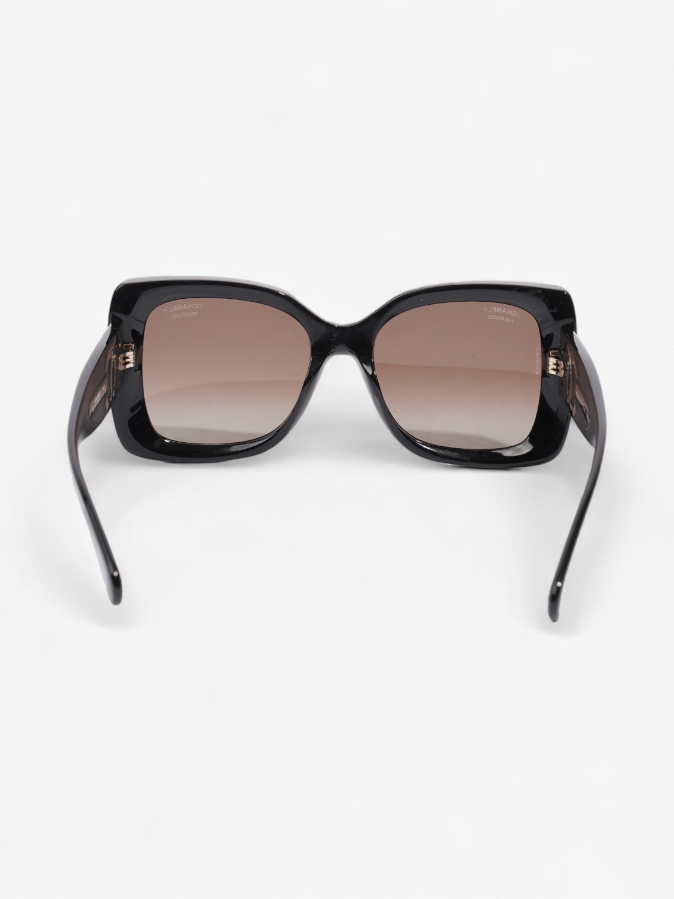 Chanel Oversized Pillow Sunglasses Black Acetate 140mm