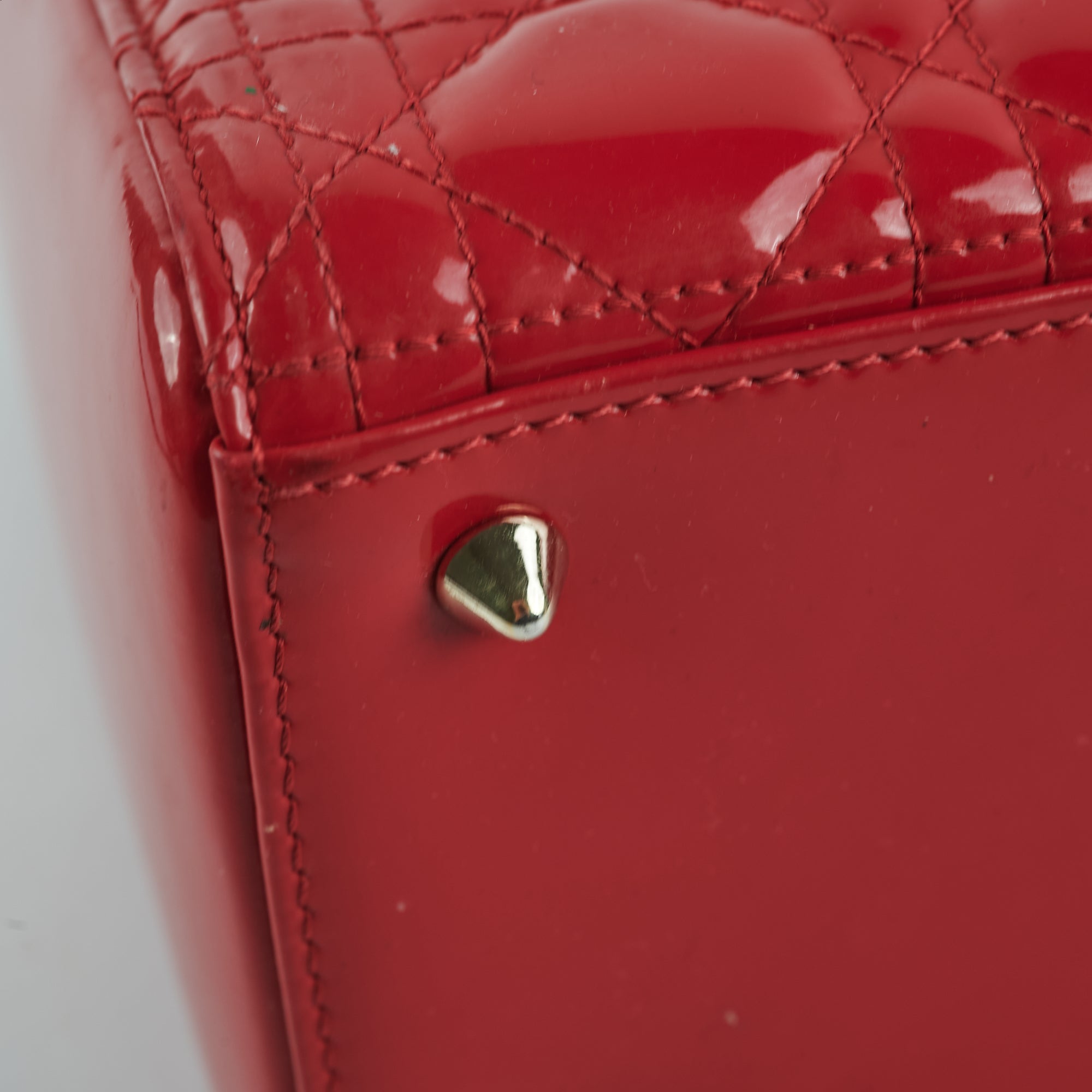 Dior Medium Lady Dior Red