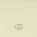 Cartier 18K White Gold Diamonds Classic Model Juste un Clou Ring 52