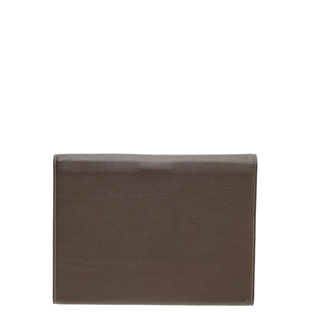 Cartier Dark Brown Must De Cartier Notebook Cover