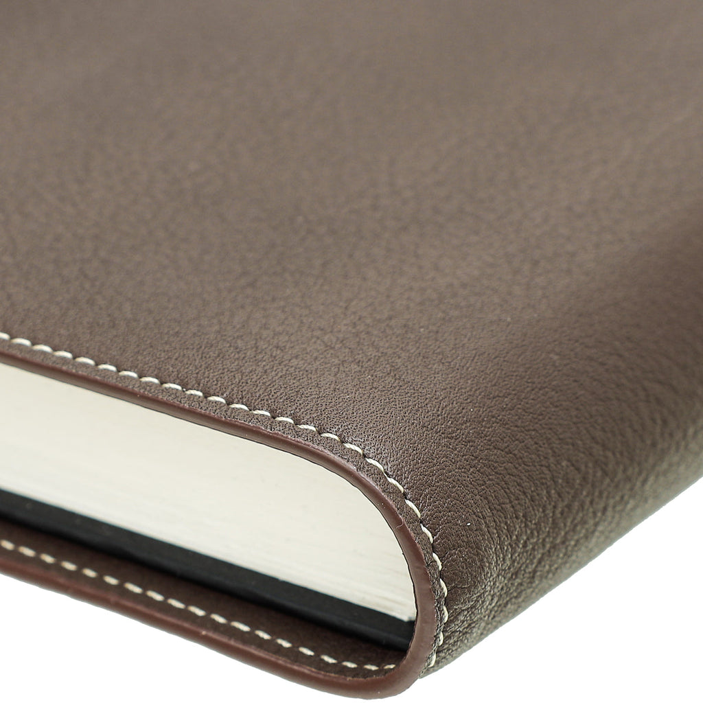 Cartier Dark Brown Must De Cartier Notebook Cover