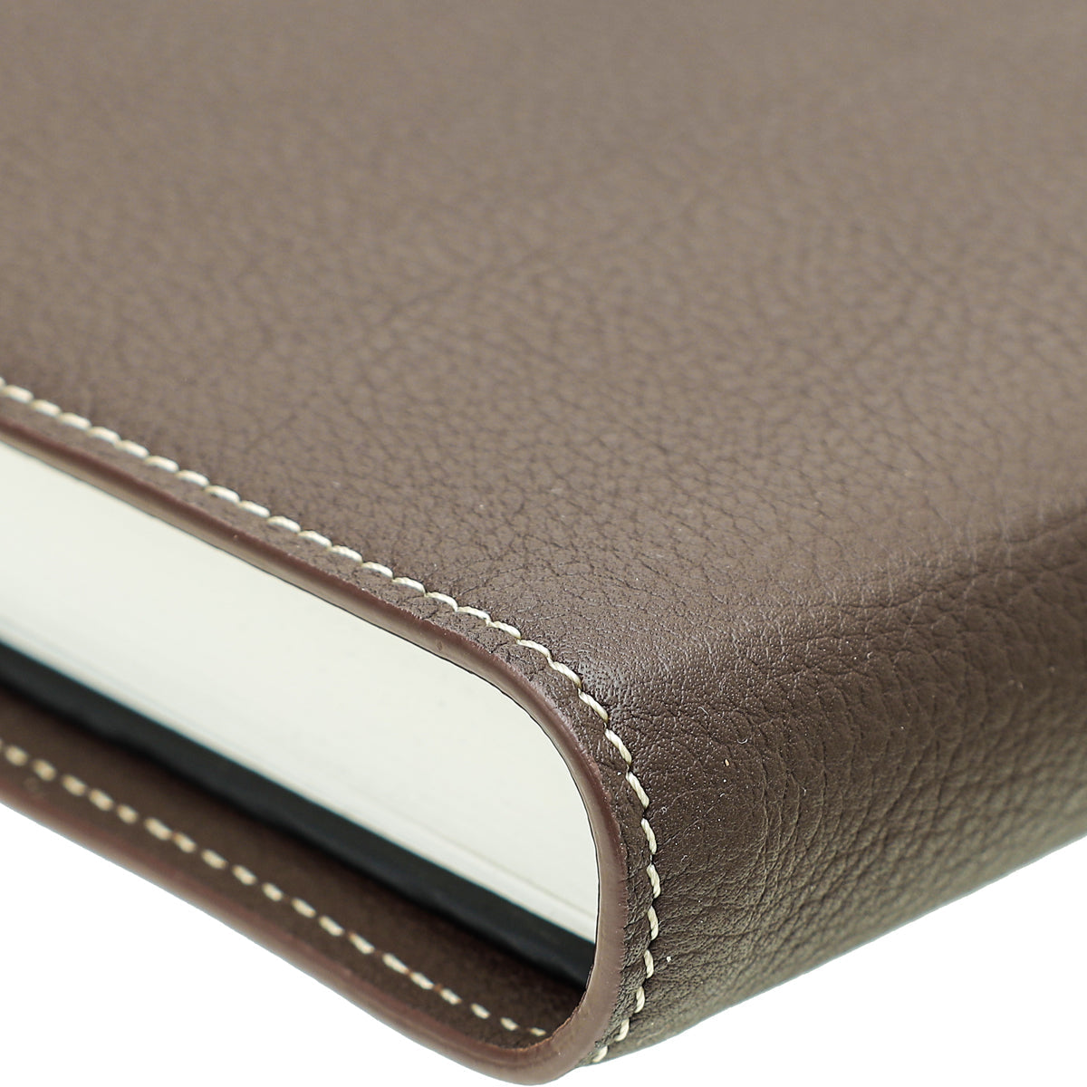 Cartier Dark Brown Must De Cartier Notebook Cover
