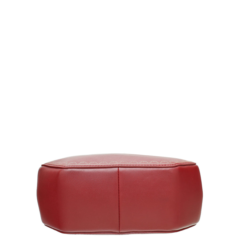 Cartier Red Guirlande De Cartier Top Handle Mini Bag