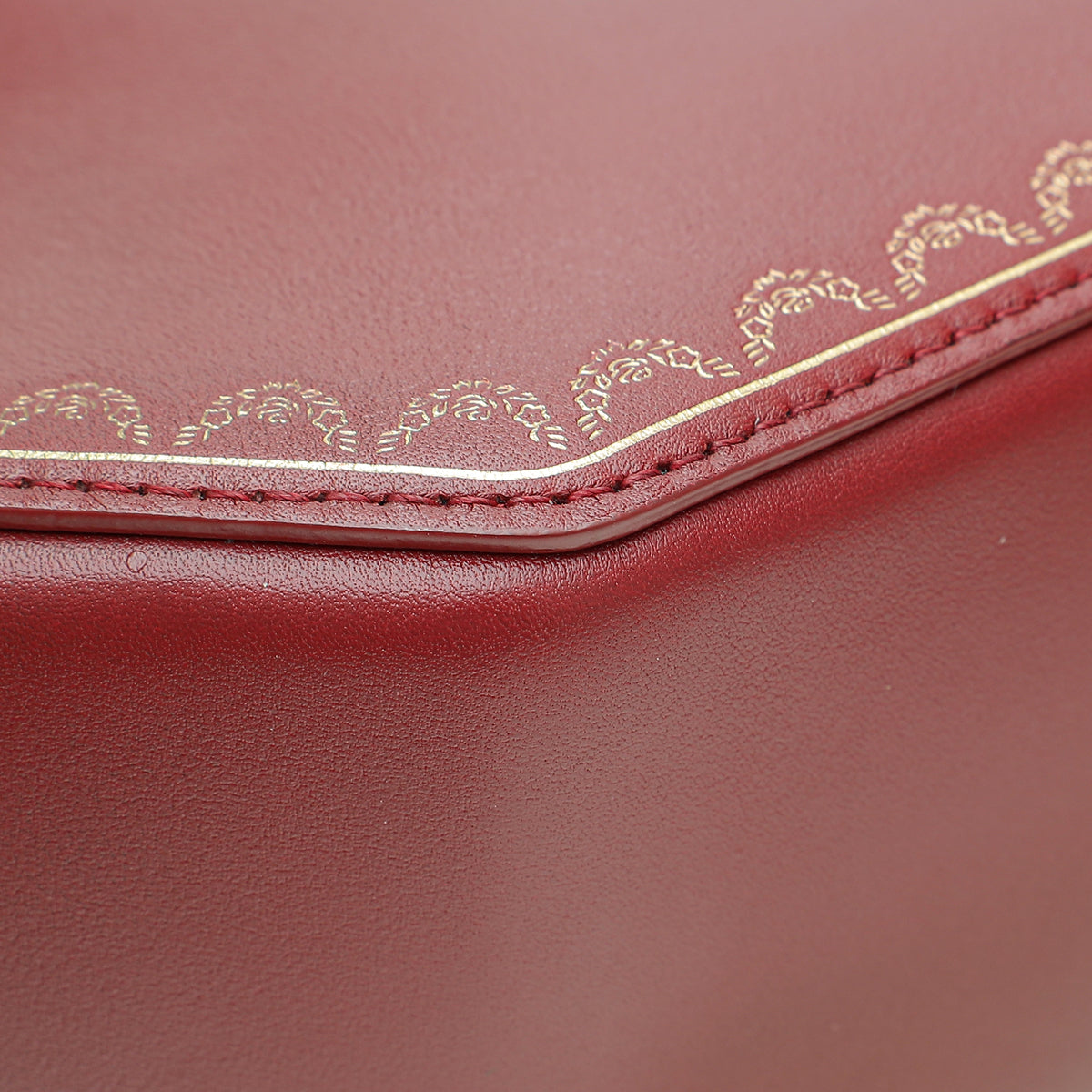 Cartier Red Guirlande De Cartier Top Handle Mini Bag