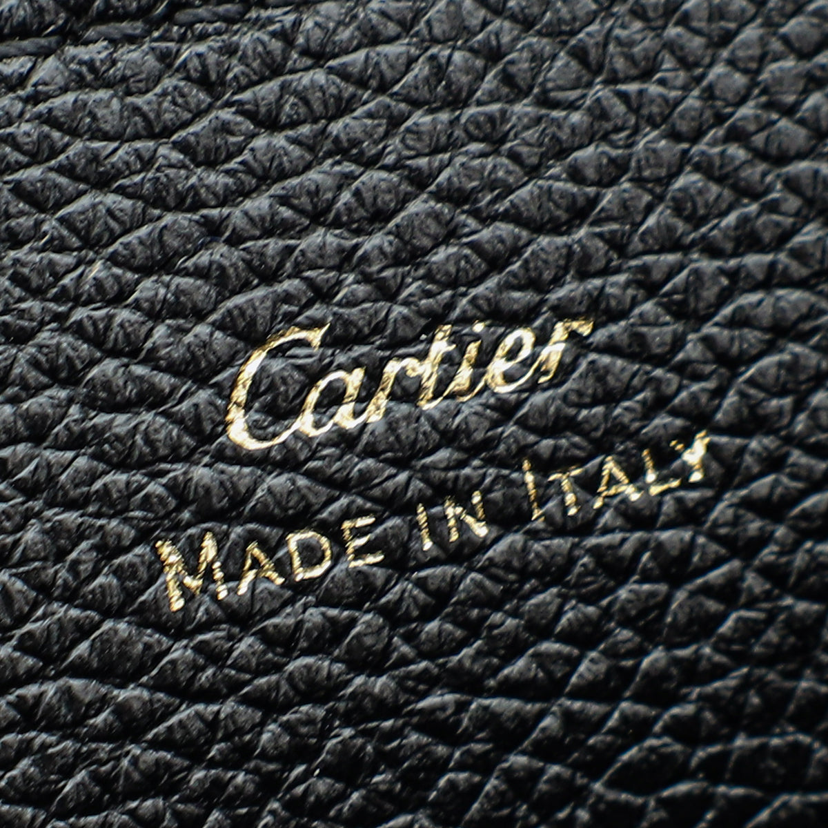 Cartier Black Panthère Graphique De Cartier Small Chain Bag