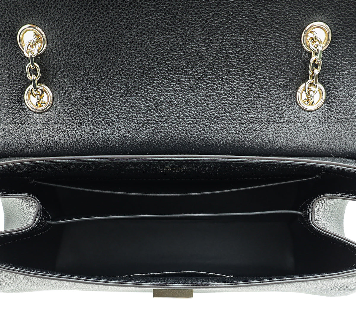 Cartier Black Panthère Graphique De Cartier Small Chain Bag