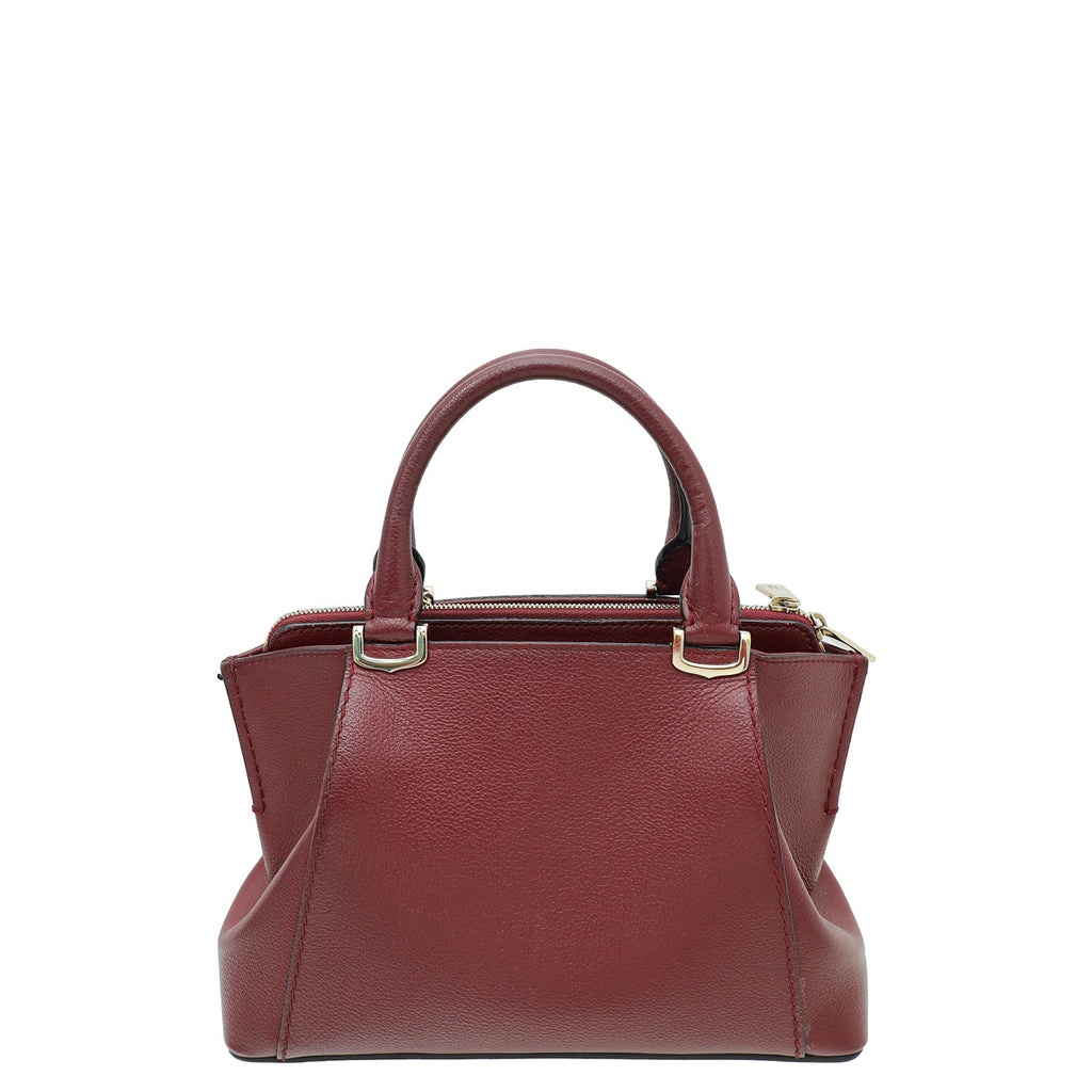 Cartier Burgundy C De Cartier Mini Bag