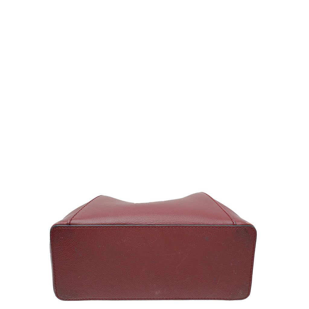 Cartier Burgundy C De Cartier Mini Bag