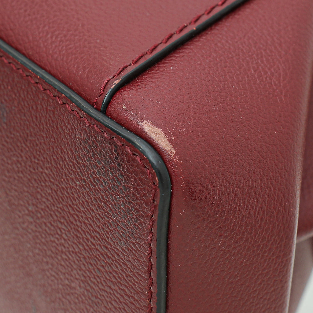 Cartier Burgundy C De Cartier Mini Bag