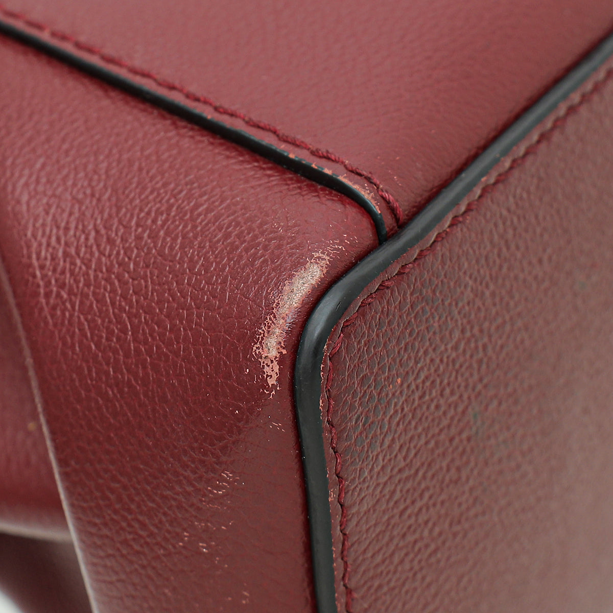 Cartier Burgundy C De Cartier Mini Bag