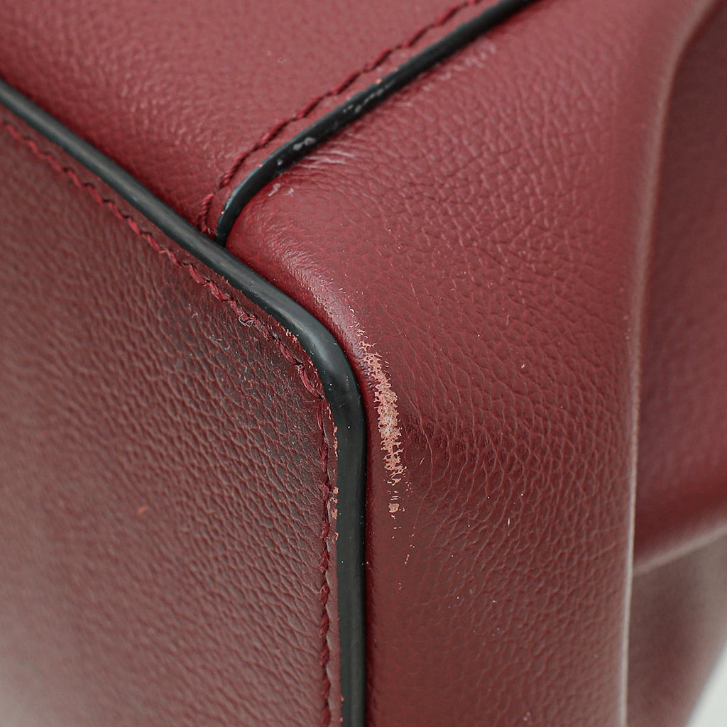 Cartier Burgundy C De Cartier Mini Bag