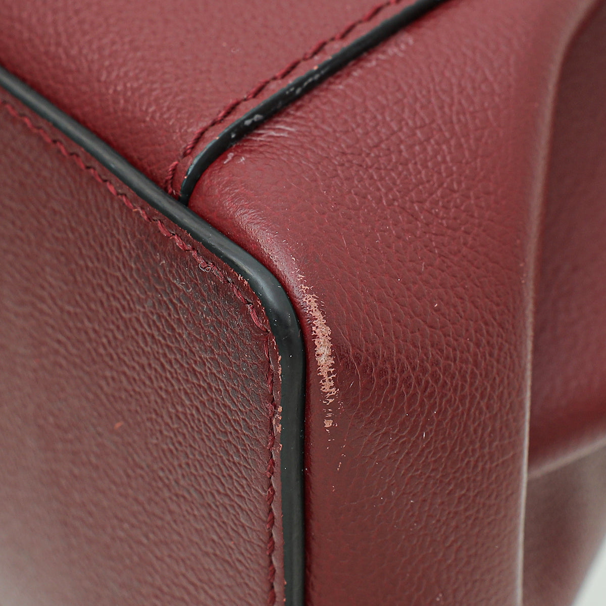 Cartier Burgundy C De Cartier Mini Bag