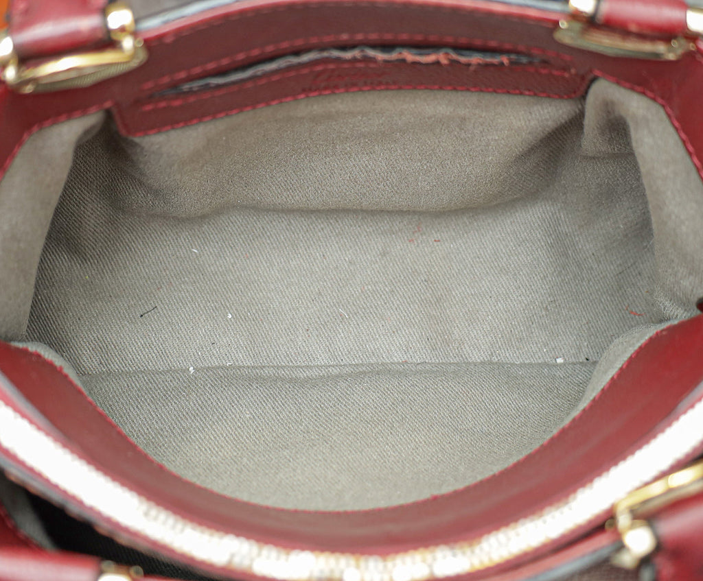 Cartier Burgundy C De Cartier Mini Bag