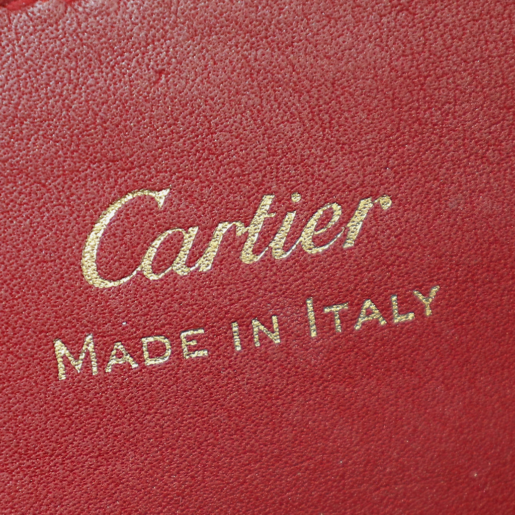 Cartier Red Guirlande De Cartier Top Handle Mini Bag