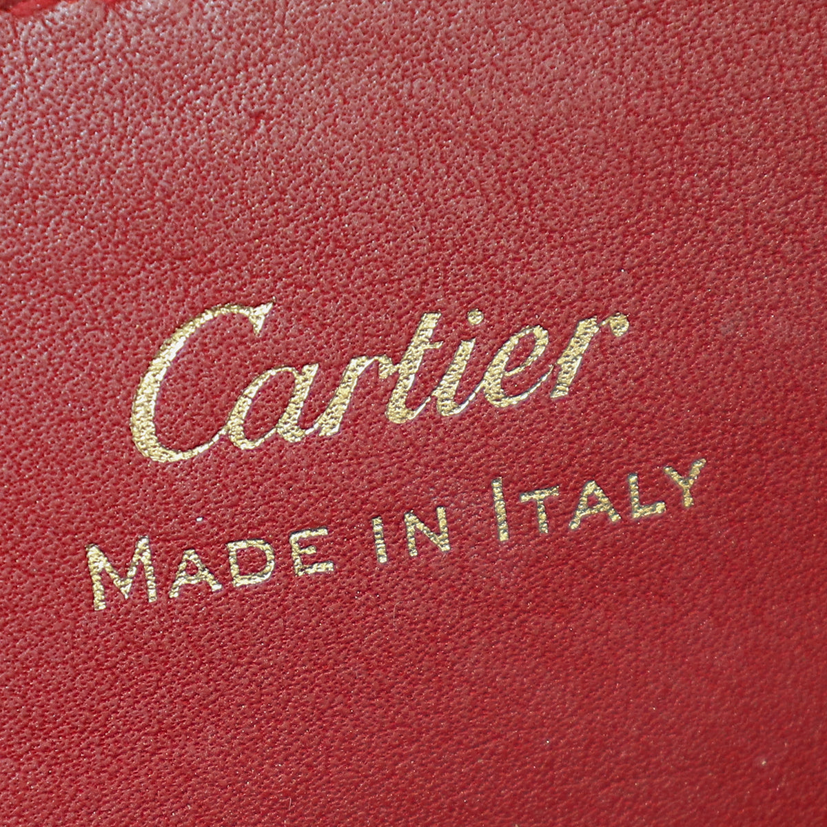 Cartier Red Guirlande De Cartier Top Handle Mini Bag