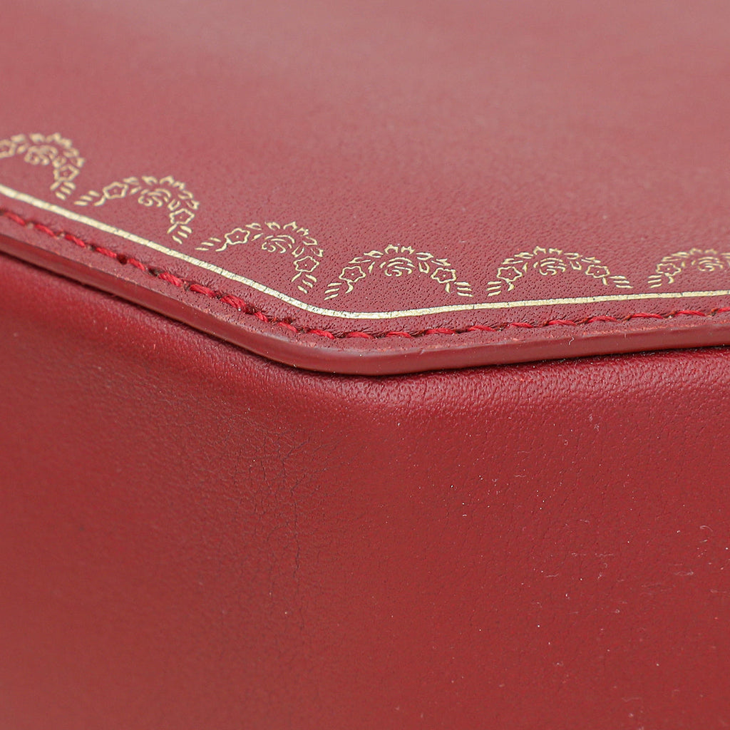 Cartier Red Guirlande De Cartier Top Handle Mini Bag