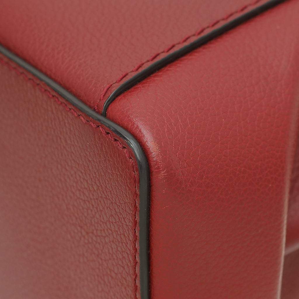 Cartier Burgundy C De Cartier Mini Bag