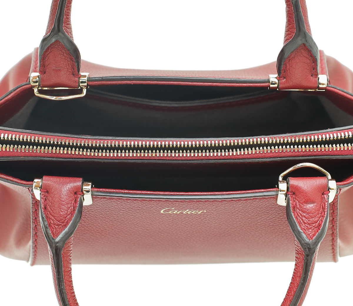 Cartier Burgundy C De Cartier Mini Bag