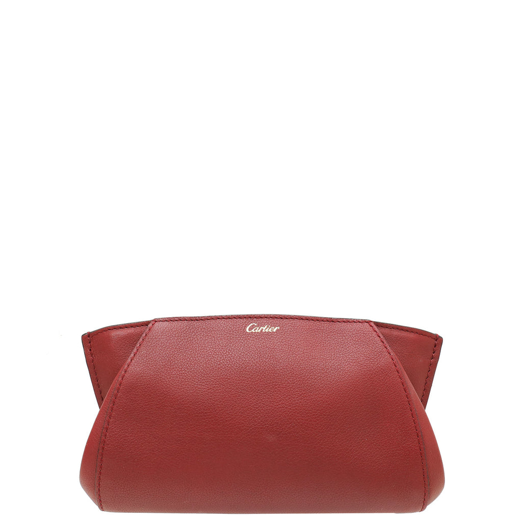 Cartier Spinel Red C De Cartier Small Clutch