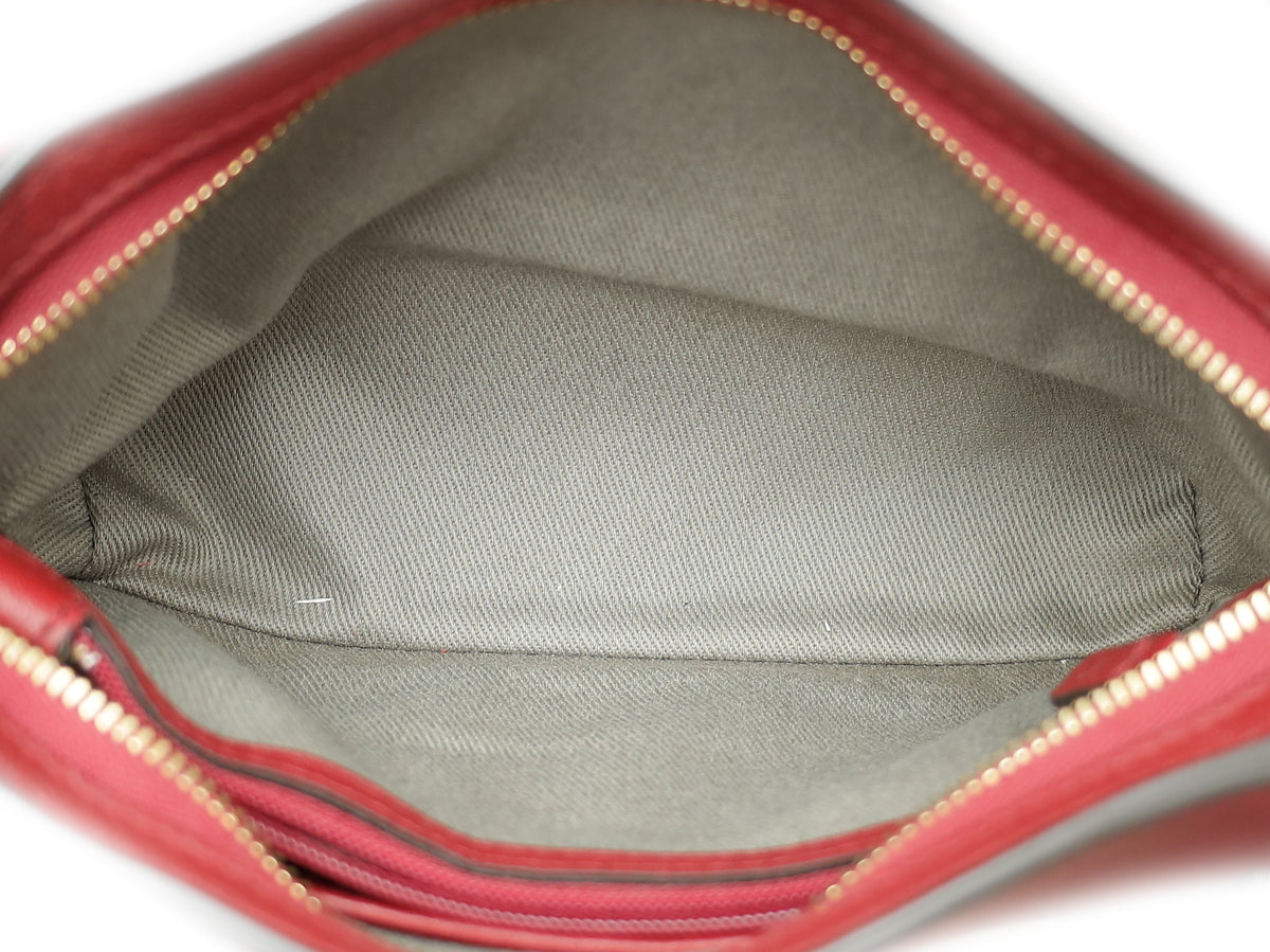 Cartier Spinel Red C De Cartier Small Clutch