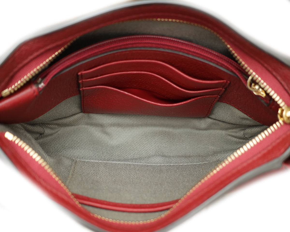 Cartier Spinel Red C De Cartier Small Clutch