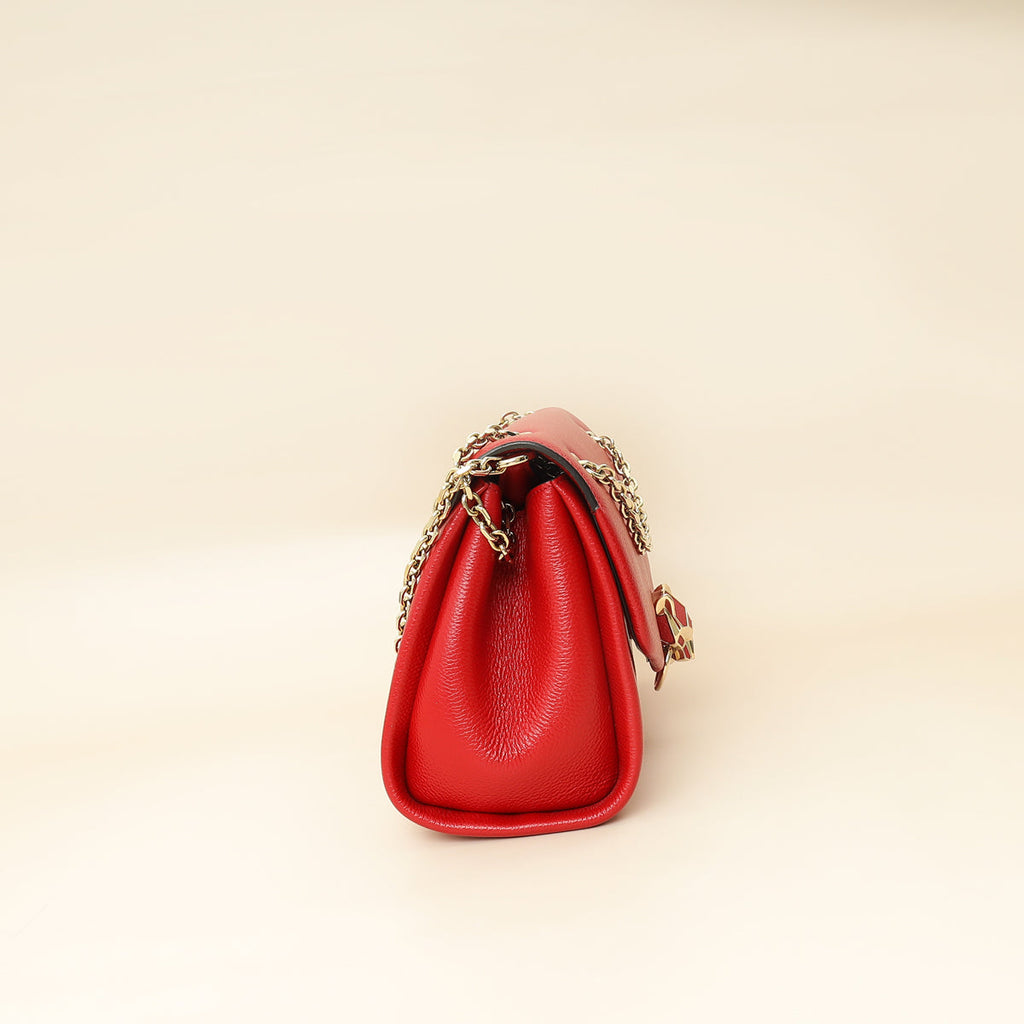 Cartier Red Panthère Graphique de Cartier Small Chain Bag