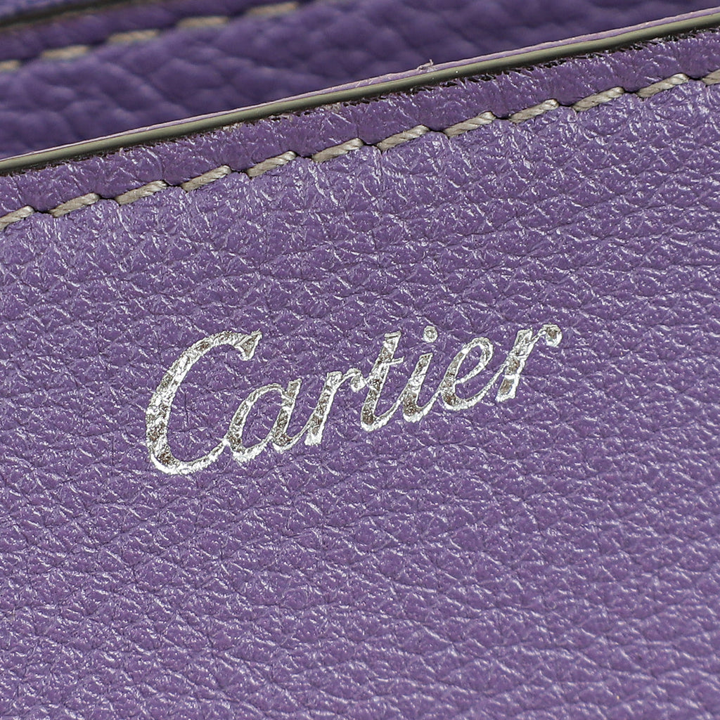 Cartier Purple C De Cartier Mini Bag