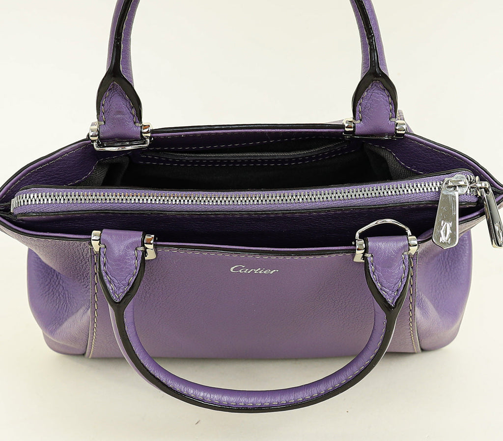 Cartier Purple C De Cartier Mini Bag