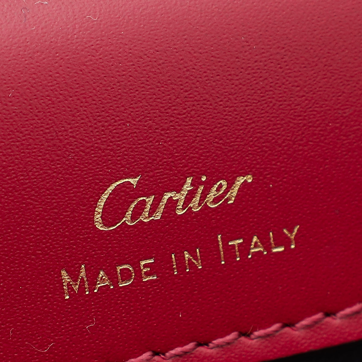 Cartier Cherry Red C De Cartier Mini Shoulder Bag